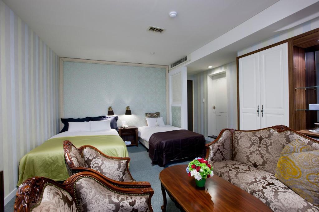 Central Tourist Hotel Seúl Habitación foto